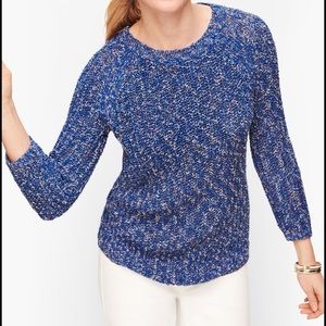 Talbots Curved Hem Sweater